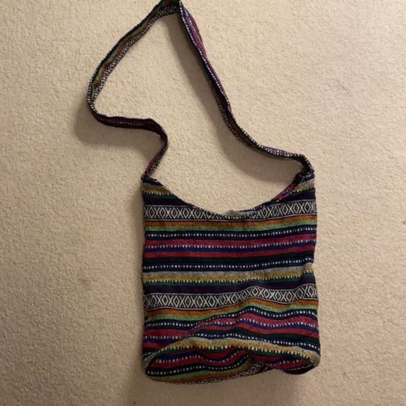 unbranded Handbags - Boho Tribal African Style Crossbody Bag